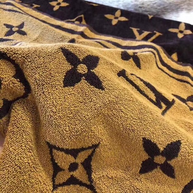 2018 louis vuitton top quality beach towel L286 dark brown