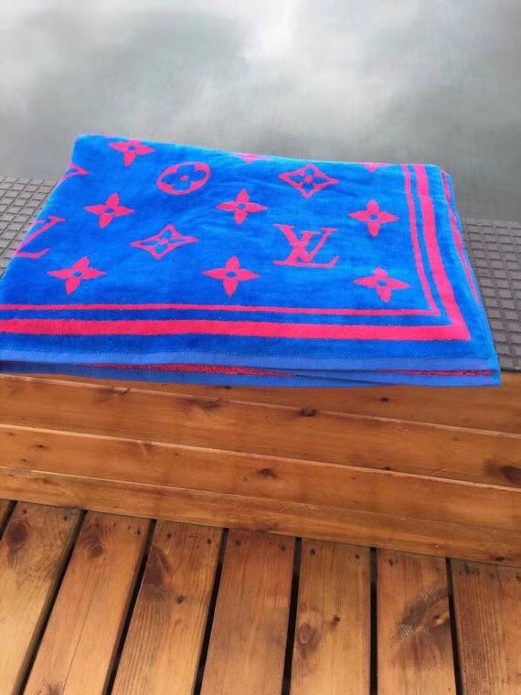 2018 louis vuitton top quality beach towel L286 blue