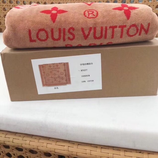 2018 louis vuitton top quality beach towel L286 earth yellow