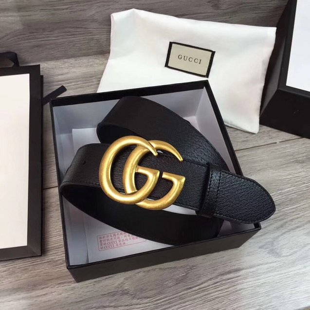 GG original calfskin belt 40mm 114984 black