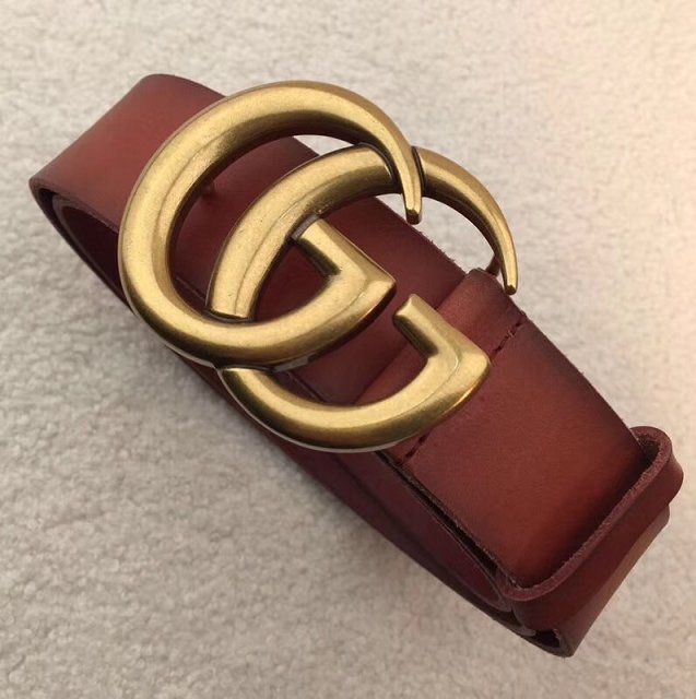 GG original calfskin belt 40mm 409416 brown