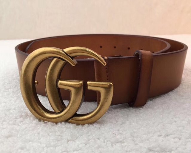 GG original calfskin belt 40mm 409416 caramel