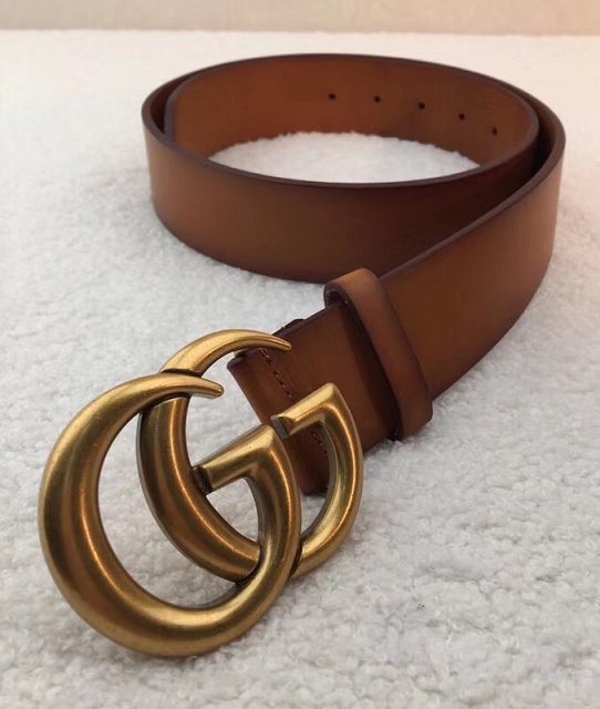 GG original calfskin belt 40mm 409416 caramel