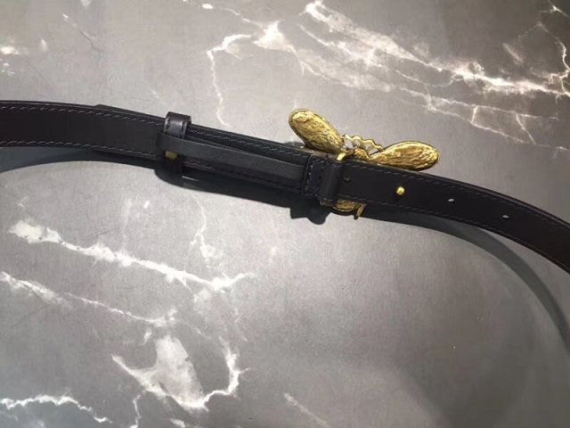 GG original calfskin queen margaret belt 20mm 476452 black
