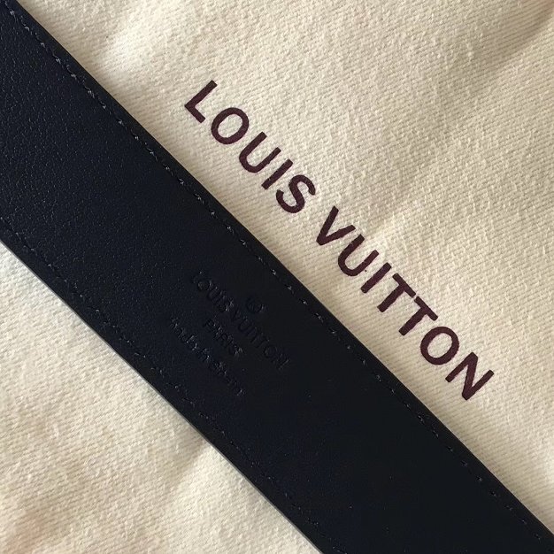 Louis vuitton original monogram canvas malletier belt 25mm M9944U