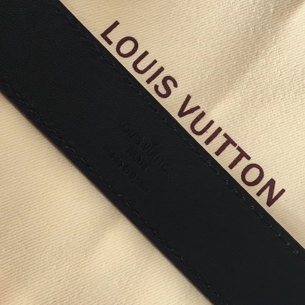 Louis vuitton original monogram canvas malletier belt 25mm M9944U