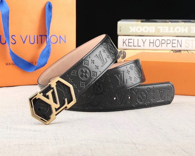 Louis vuitton original calfskin 38mm belt M9245Q 