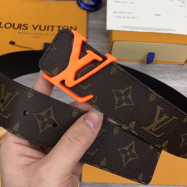 Louis vuitton original monogram 40mm belt MP126 