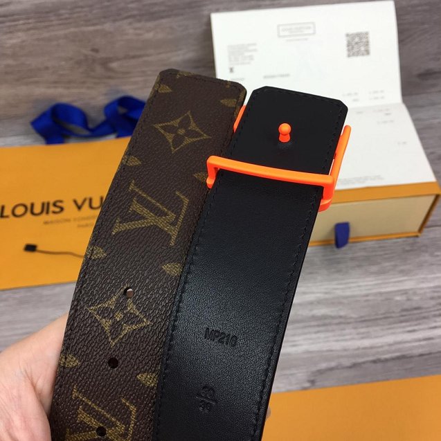 Louis vuitton original monogram 40mm belt MP126 