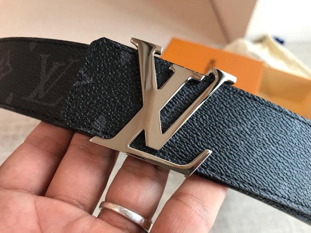 Louis vuitton original monogram eclipse initials 40mm belt m9607