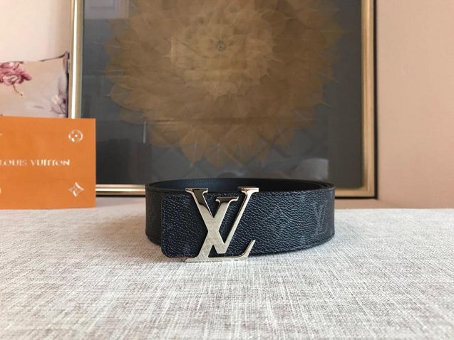 Louis vuitton original monogram eclipse initials 40mm belt m9607