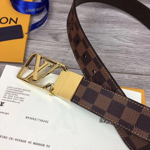 Louis vuitton original daimer ebnene city 35mm reversible belt M0029Q