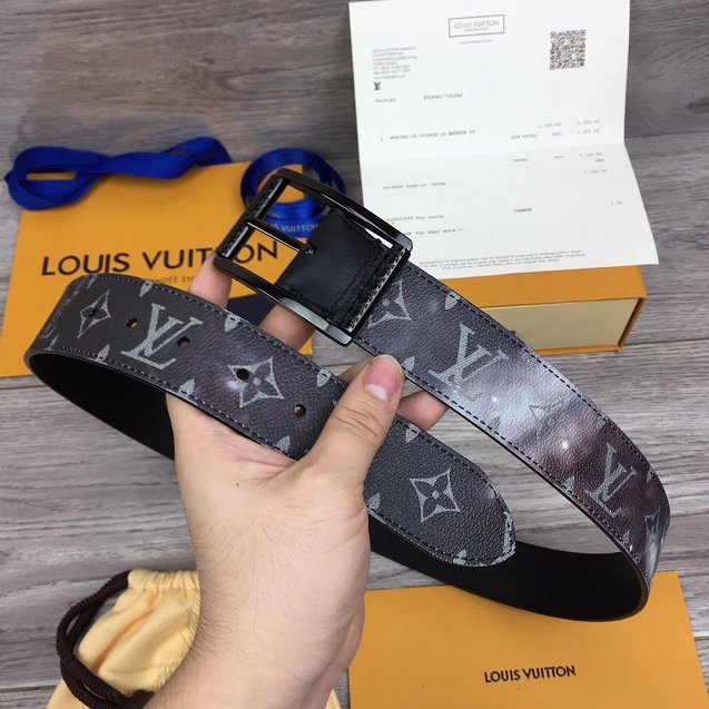 Louis vuitton original monogram eclipse 40mm belt M0132