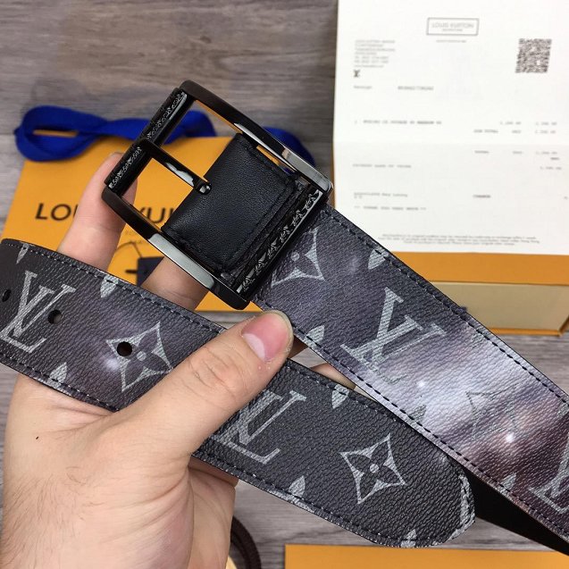 Louis vuitton original monogram eclipse 40mm belt M0132