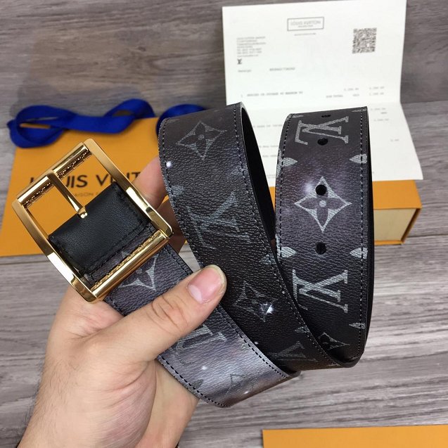 Louis vuitton original monogram eclipse 40mm belt M0132