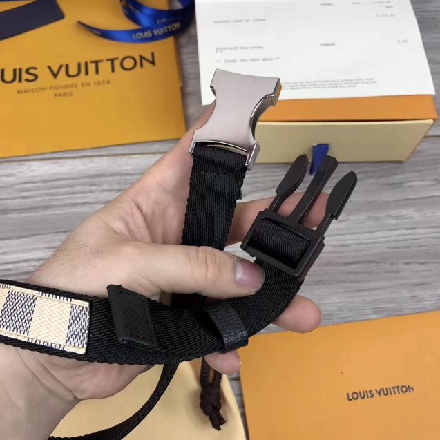 Louis vuitton original damier azur 30mm belt M0016 