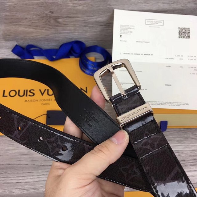 Louis vuitton original monogram eclipse 30mm belt MP057