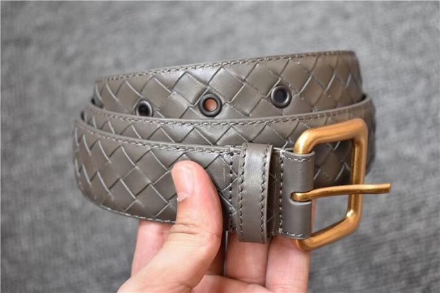 BV original calfskin 35mm belt V0001 grey