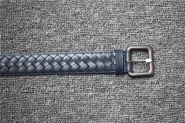 BV original calfskin 35mm belt V0001 navy blue