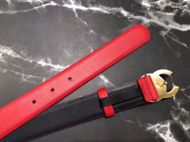 CC original calfskin 30mm belt A0528 red