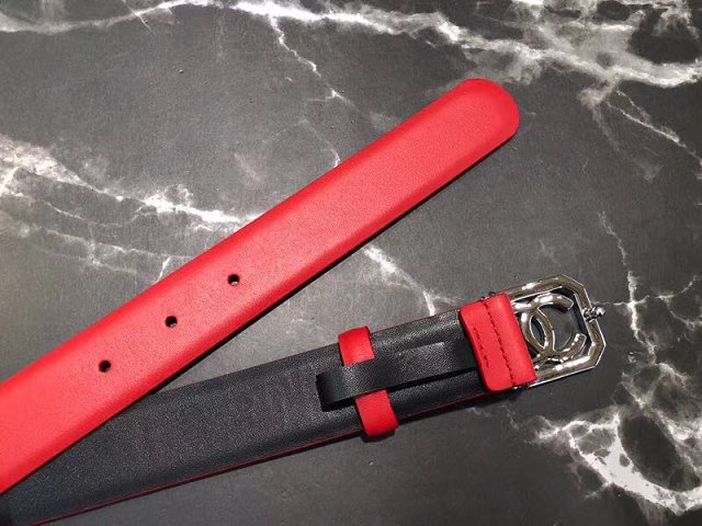 CC original calfskin 30mm belt A0529 red