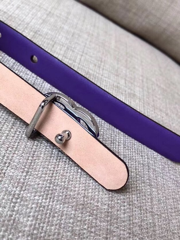 CC original calfskin belt A0535 purple