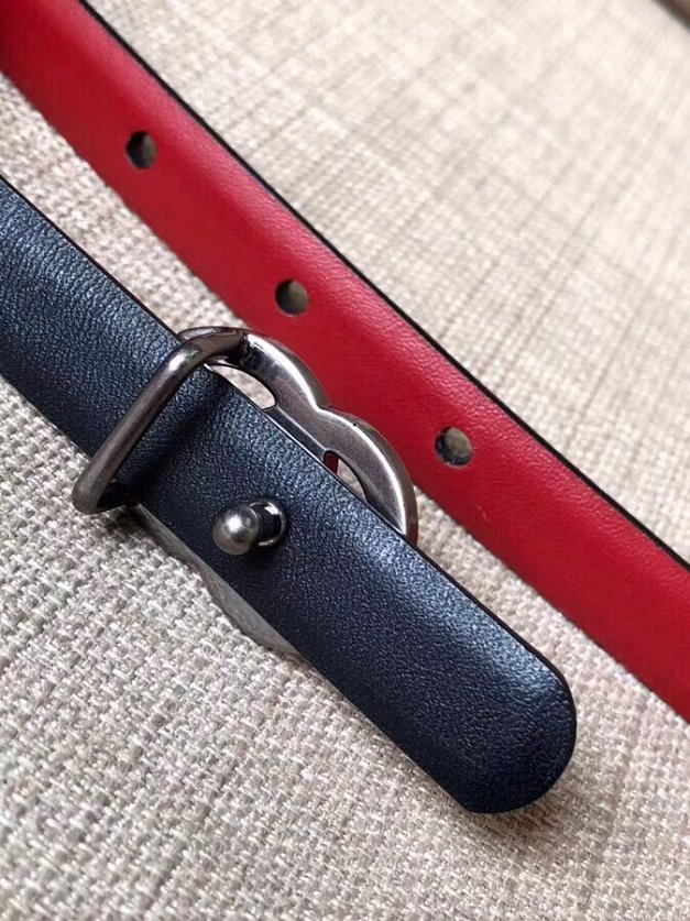 CC original calfskin belt A0535 red