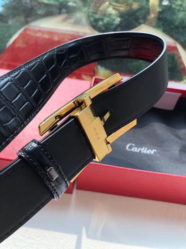 Catier original calfskin 35mm belt CA0001 black