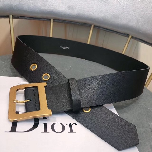 Dior original calfskin 50mm belt DR0003 black