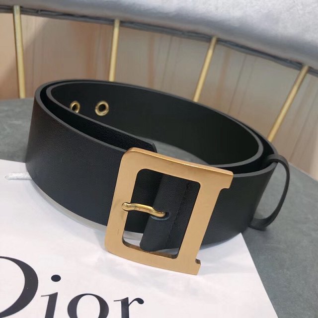 Dior original calfskin 50mm belt DR0003 black