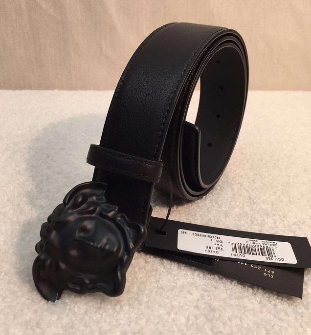 Vercase original calfskin 25mm belt VS0007 black