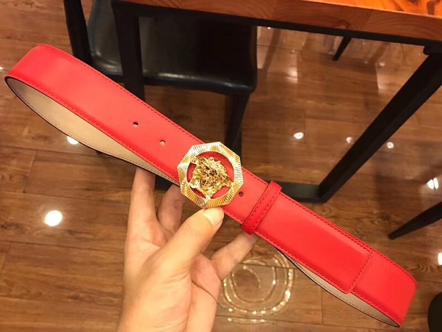 Vercase original calfskin 40mm belt VS0005 red