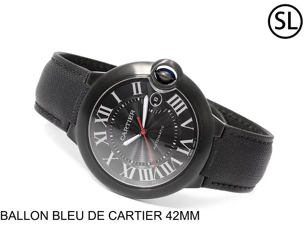 Cartier ballon bleu de large mechanical watch WSBB015 black