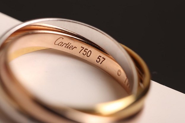 Cartier top quality trinity ring B4052700