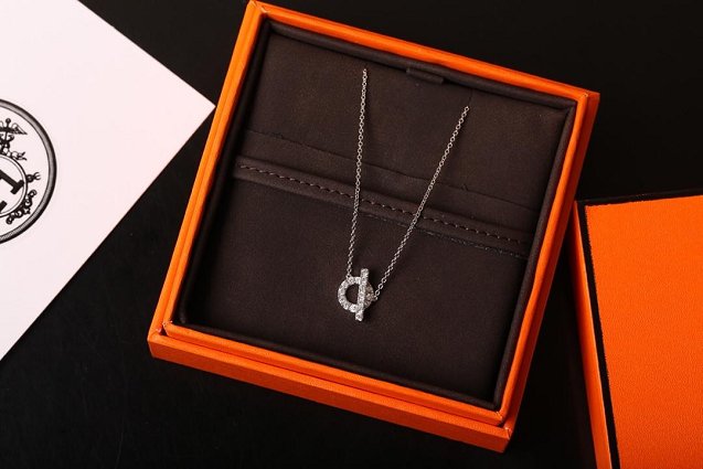 Hermes chaine ancre necklace H104998