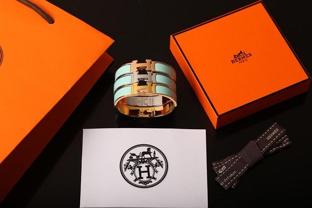 Hermes clic H bracelet H700001 blue