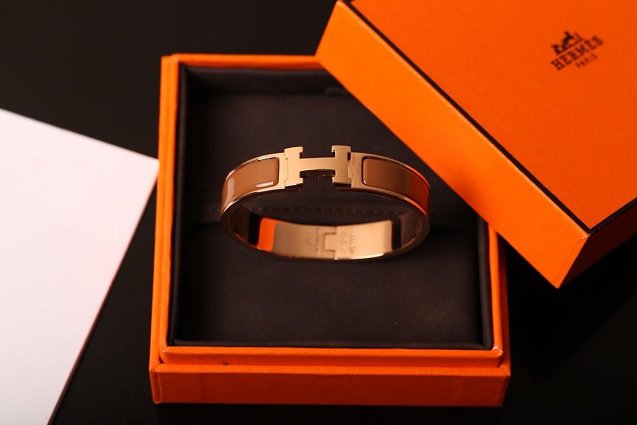 Hermes clic H bracelet H700001 coffee