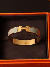 Hermes clic H bracelet H700001 grey