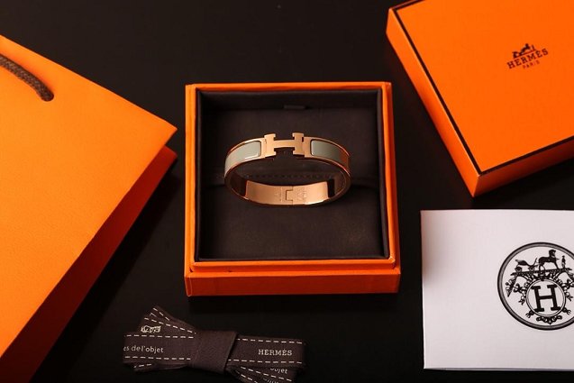 Hermes clic H bracelet H700001 grey