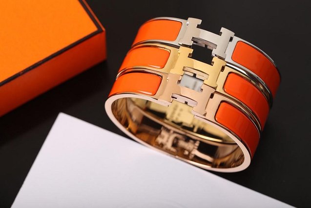 Hermes clic H bracelet H700001 orange