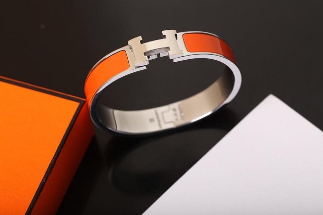 Hermes clic H bracelet H700001 orange