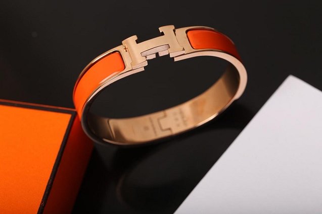 Hermes clic H bracelet H700001 orange