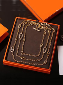 Hermes farandole long necklace 160cm H105201