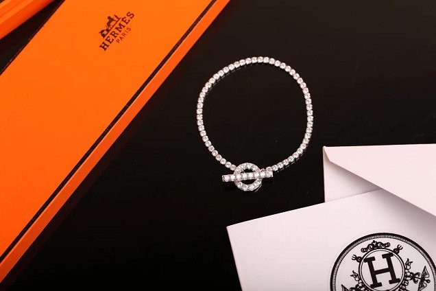 Hermes filet dor bracelet H216450