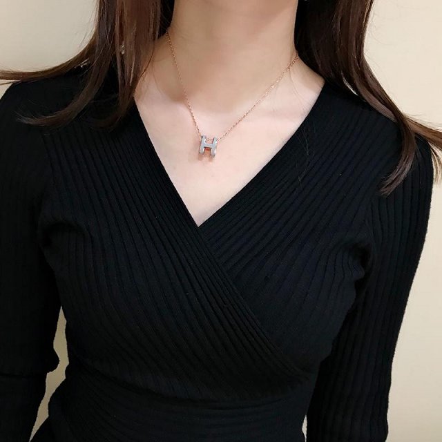 Hermes top quality H pendant H216336 grey