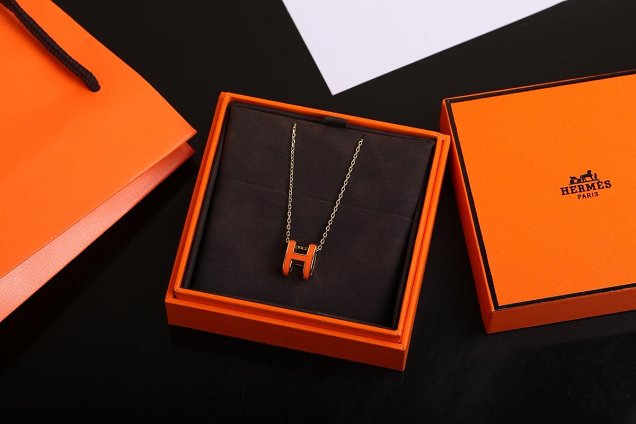 Hermes top quality H pendant H216336 orange