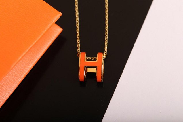 Hermes top quality H pendant H216336 orange