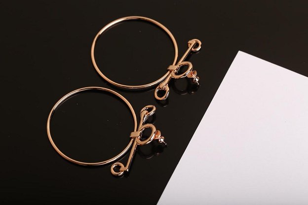 Hermes top quality loop earings H105117