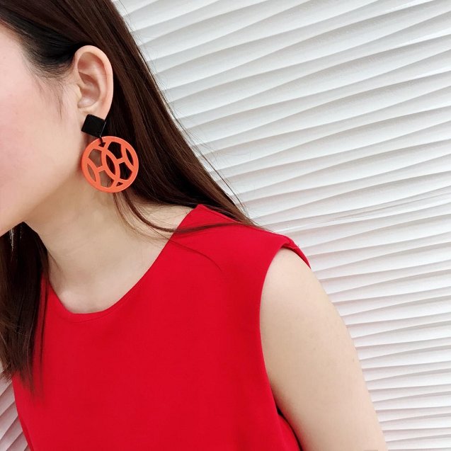 Hermes top quality resin earrings H217594 