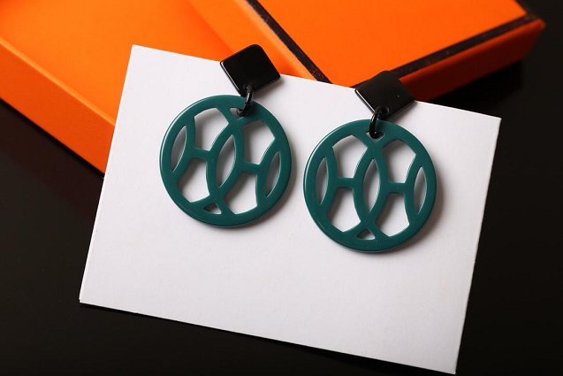 Hermes top quality resin earrings H217594 